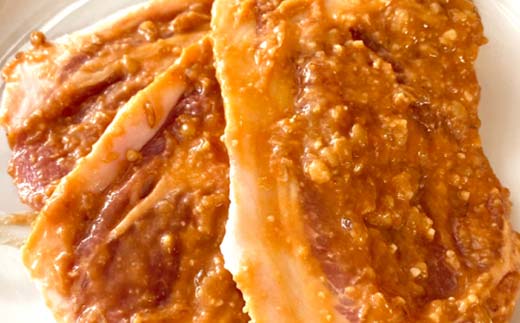 戸澤豚一番育ち ロース味噌漬け（冷凍） ーご自宅用ー 1kg（500g×2） F7W-0041