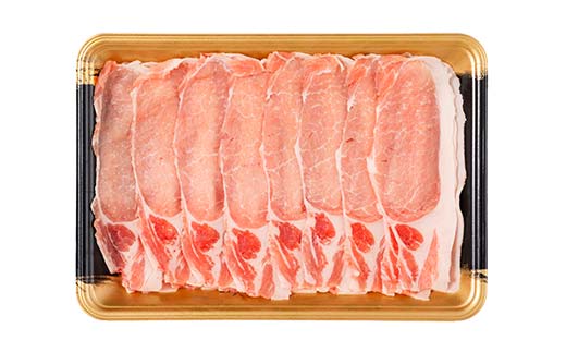 山形県 戸沢村産 戸澤豚一番育ち ロース 900g(300g×3) しゃぶしゃぶ用 豚肉 豚 肉 ポーク 国産 ブランド豚 冷凍 贈答用 贈り物 プレゼント 自宅用 家庭用 F7W-0045