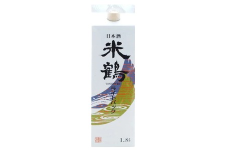 日本酒 米鶴 ライトパック 1800ml 3本 [米鶴酒造 山形県 高畠町 tk06ays710056] はなの舞 日本酒お酒 酒 三本セット