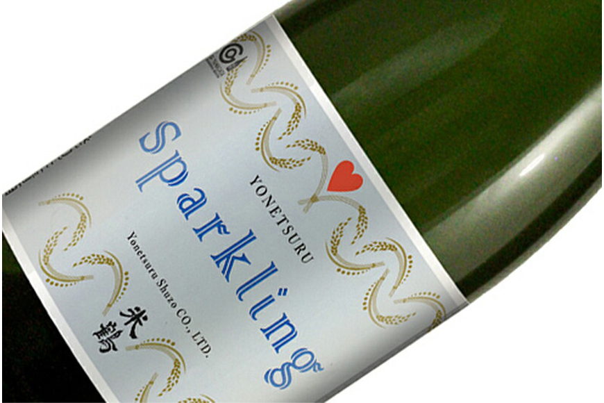 《ワイングラスでおいしい日本酒アワード2017金賞》 米鶴 スパークリング 750ml 1本 日本酒 [米鶴酒造 山形県 高畠町 tk06ays710060] よねつる お酒 酒