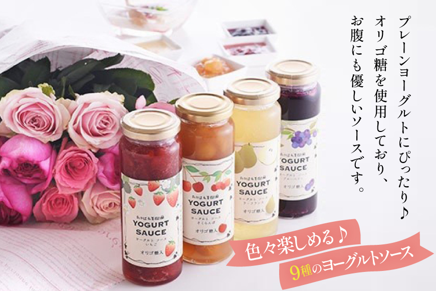 ヨーグルト ソース バラエティー 10本 セット [たかはた果樹園 山形県 高畠町 tk06ays650019] 詰め合わせ フルーツ ベルーベリー 梨 さくらんぼ マンゴー グレープフルーツ キウイ いちご カシス オレンジ 食べ比べ