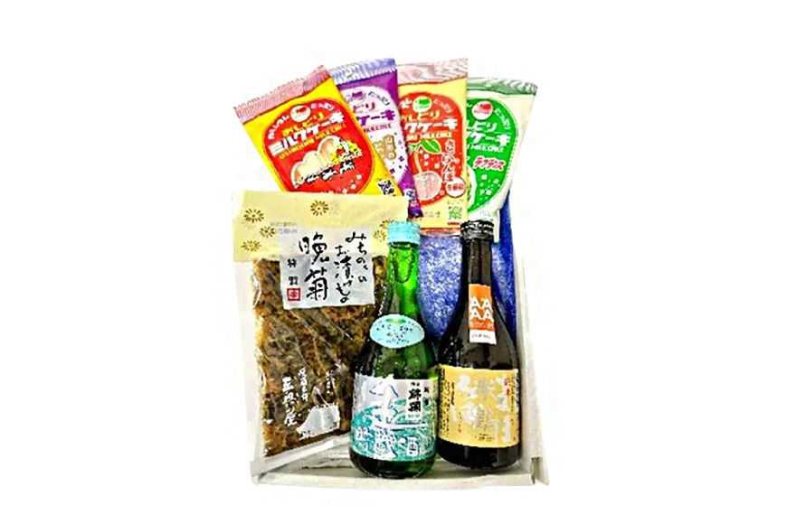 特産品 たかはた土産 詰め合わせ セット [高畠町観光協会 山形県 高畠町 tk06ays670001] 米鶴 錦爛 特製晩菊 ミルクケーキ お菓子 酒 お酒