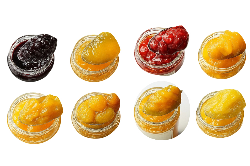 ジャム 130g 8種 計8本 [京橋千疋屋 山形県 高畠町 tk06ayt330000] いちご ブルーベリー ネーブルオレンジ マンゴー 柚子 ラ・フランス 白桃 さくらんぼ 果実 フルーツ じゃむ