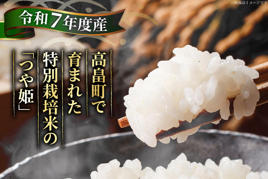 米 令和7年産 特別栽培米 つや姫 10kg (2.5kg×4袋) [齋藤 文芳 山形県 高畠町 tk06biz810000] コメ ご飯 ごはん お米 ブランド米