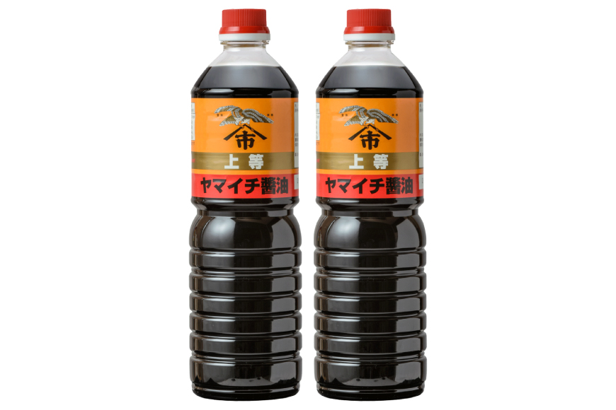 醤油 《ヤマイチ醤油》上等 1L 2本セット【木村醤油店】 [高畠町観光協会 山形県 高畠町 tk06ays670010] しょうゆ 調味料