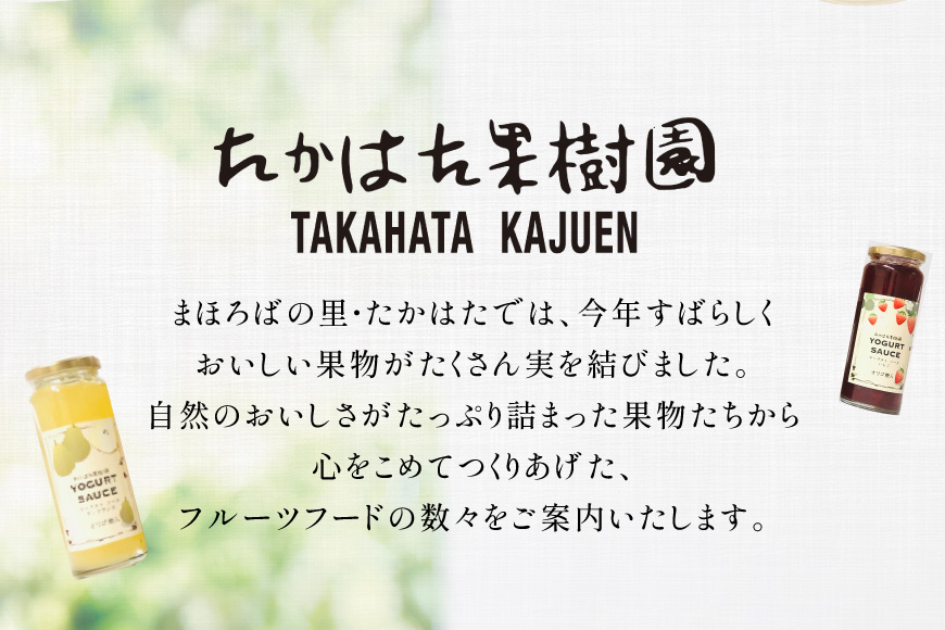 ヨーグルト ソース バラエティー 12本 セット [たかはた果樹園 山形県 高畠町 tk06ays650018] 詰め合わせ フルーツ ブルーベリー 梨 さくらんぼ いちご マンゴー グレープフルーツ キウイ みかん カシス 食べ比べ