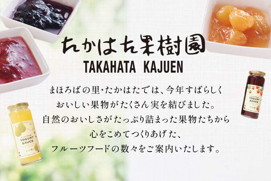 ヨーグルト ソース バラエティー 10本 セット [たかはた果樹園 山形県 高畠町 tk06ays650019] 詰め合わせ フルーツ ベルーベリー 梨 さくらんぼ マンゴー グレープフルーツ キウイ いちご カシス オレンジ 食べ比べ