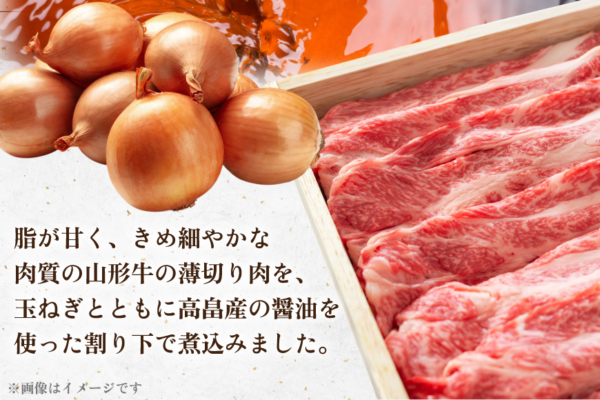 牛丼 冷凍 山形牛 牛丼の具 200g 6食 セット [りんご苑 山形県 高畠町 tk06ays660003] レトルト 時短 簡単 手軽