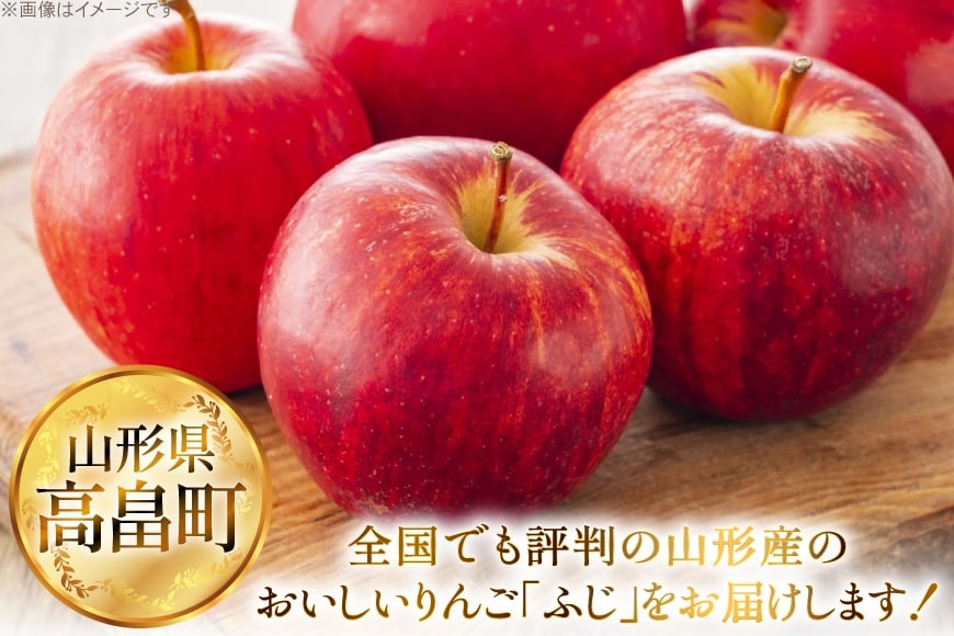 【期間限定発送】 りんご 高畠町産 サンふじ りんご 12～18玉 計 5kg[JA山形おきたま 山形県 高畠町 tk06ays870040] 果物 くだもの フルーツ 林檎 リンゴ ふじ ふじりんご 産地直送