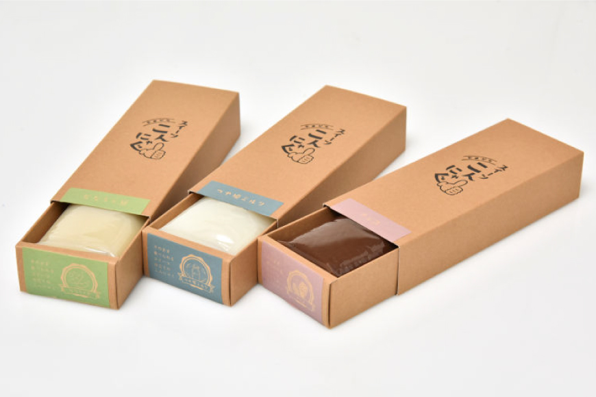 こんにゃく やまがたスイーツこんにゃぐ～ ３本 [菅野食品 山形県 高畠町 tk06ayt040000] 菅野食品 だだちゃ豆 チョコ ミル スイーツ おやつ