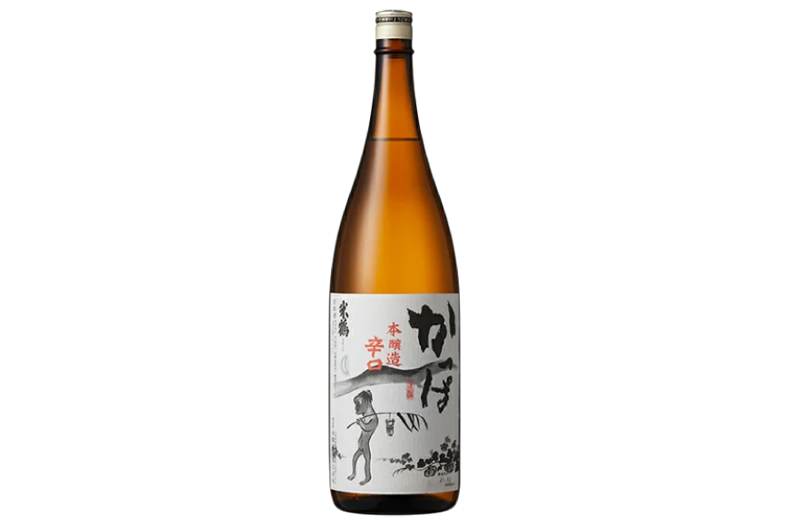 日本酒 一升瓶 米鶴 かっぱ 本醸造 辛口 1.8L 1本 [小田部商店 山形県 高畠町 tk06ayt180039] 辛口 一升瓶 1800ml お酒 酒