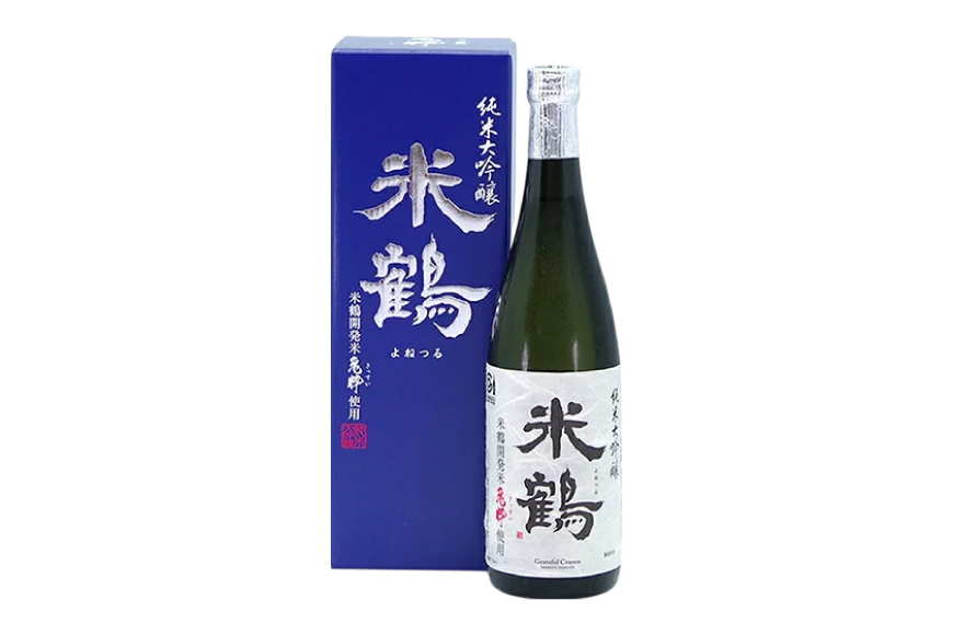 日本酒 米鶴 純米大吟醸 亀粋 720ml 1本 [小田部商店 山形県 高畠町 tk06ayt180076] お酒 酒 純米 大吟醸 よねつる