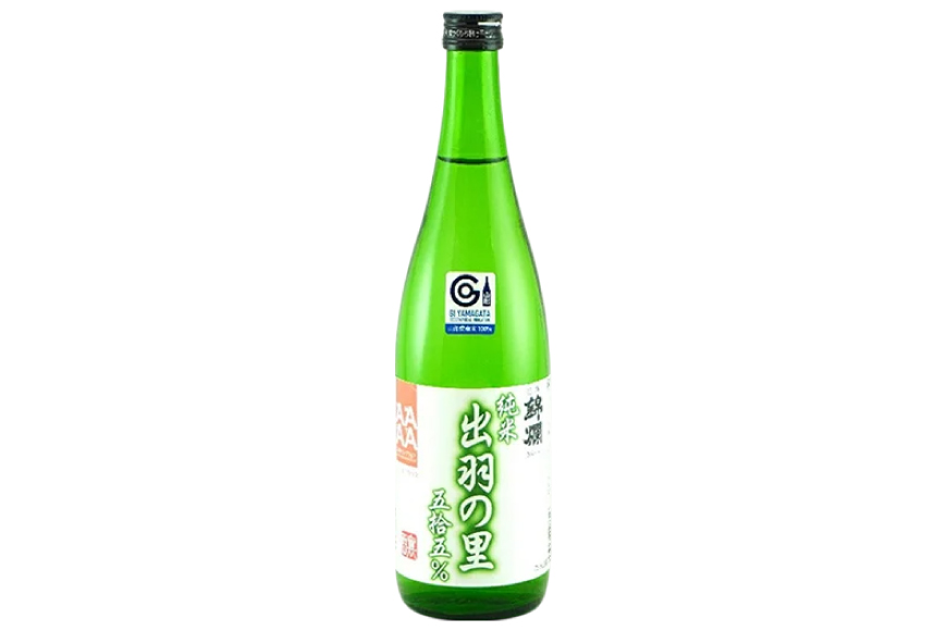 日本酒 錦爛 出羽の里 純米酒 720ml 1本 [小田部商店 山形県 高畠町 tk06ayt180081] 4合瓶 お酒 酒 地酒