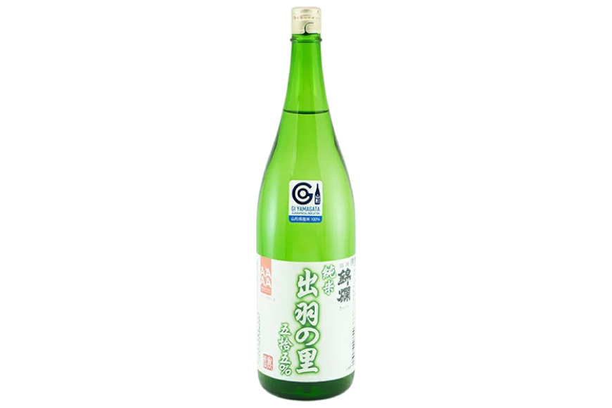 日本酒 錦爛 出羽の里 純米酒 1.8L 1本 [小田部商店 山形県 高畠町 tk06ayt180082] 1800ml 一升瓶 お酒 酒 地酒
