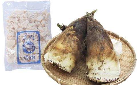 食の都庄内　生たけのこ「孟宗筍」約5kg　酒粕付き※4月下旬頃から発送開始予定(産直出前便) 「孟宗筍」約5kg