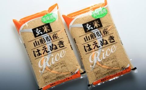 【令和7年産】玄米はえぬき10kg+つや姫パックライス4P [HM1-004(まいすたぁ)]