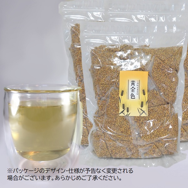 庄内協同農産の三川産麦茶　お徳用約3kg（約1kg×3袋）セット(庄内協同農産) 煮出し用麦茶　お徳用約3kgセット