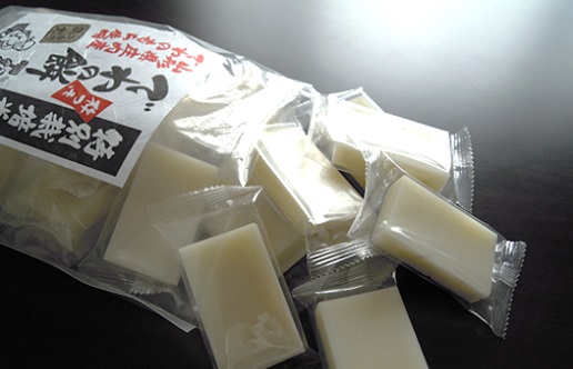 でわの餅シングルパック（白切り個包装1kg×3袋）　※12月19日頃～順次発送(まいすたぁ)