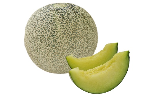 ★先行予約★【令和8年産】食の都庄内　庄内の青肉＆赤肉メロン（1玉ずつ）　※令和8年7月上旬～8月上旬頃まで [HS4-238(庄内旬青果)] 青肉＆赤肉メロン（1玉ずつ）