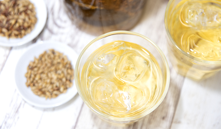 庄内協同農産の三川町産水出し麦茶　8袋セット(庄内協同農産) 水出し用麦茶　8袋セット