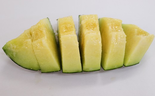 ★先行予約★【令和8年産】食の都庄内　庄内の青肉メロン（2玉）　※令和8年6月中下旬～8月上旬頃まで [HS4-236(庄内旬青果)] 青肉メロン（2玉）