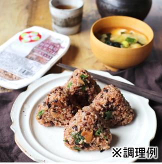 食の都庄内　雪若丸玄米パックごはん（黒米入り）24P(みかわ振興公社《農事組合法人　庄内協同ファーム》)