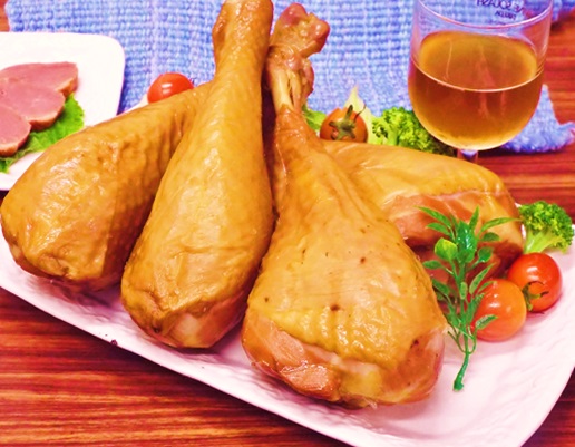 【12月10日頃～12月25日配送】スモークターキードラム5本セット(東洋食品) 5本セット【12月10日頃～12月25日配送】