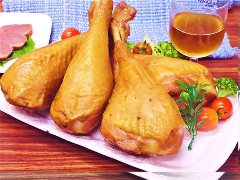 【12月10日頃～12月25日配送】スモークターキードラム10本セット(東洋食品) 10本セット【12月10日頃～12月25日配送】