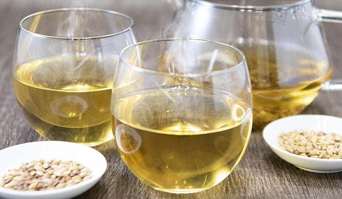 庄内協同農産の三川産麦茶　お徳用約3kg（約1kg×3袋）セット(庄内協同農産) 煮出し用麦茶　お徳用約3kgセット