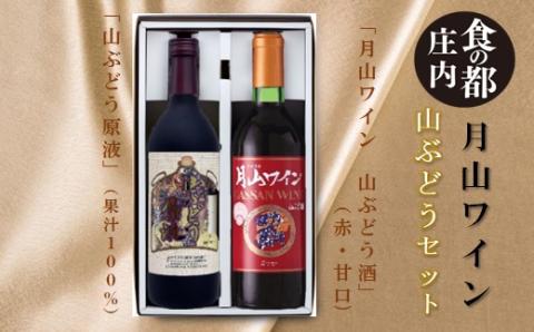 食の都庄内　月山ワイン　山ぶどうセット(庄内たがわ農協) 山ぶどうセット