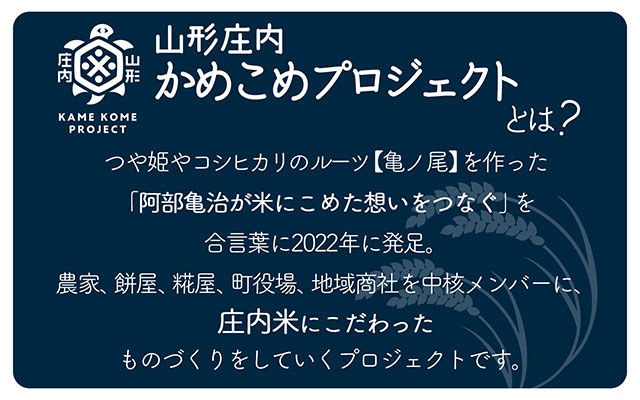山形庄内かめこめプロジェクト 庄内米食べ比べギフト 300g×5種 亀ノ尾 つや姫 はえぬき 雪若丸 ササニシキ 令和7年産 2025年産 ブランド米 コシヒカリの原点、亀の尾発祥の地 庄内 300g×5種セット