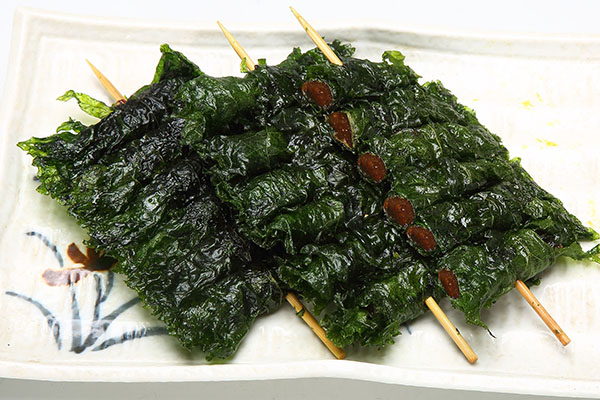 紫そ巻き（ごま9串） おかず ごはんのお供に しそ巻き 郷土料理