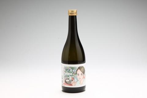 純米吟醸「亀治好日うすにごり」尾瀬あきら先生限定ラベル！