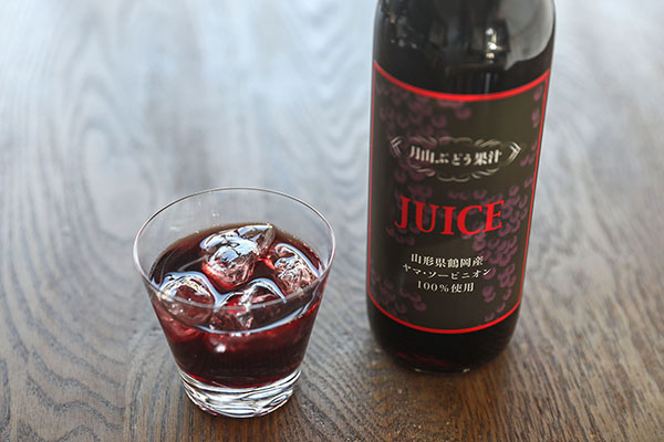 食の都庄内　月山ぶどう果汁100％ジュース　6本セット