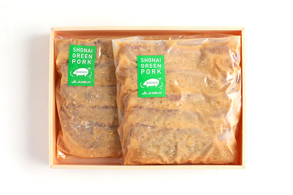 庄内豚ロース味噌粕漬け　5枚入り