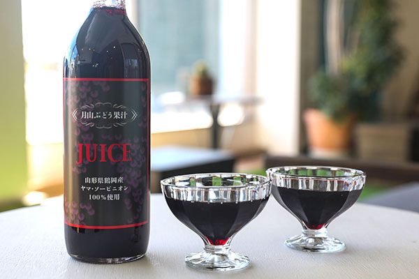 食の都庄内　月山ぶどう果汁100％ジュース　6本セット