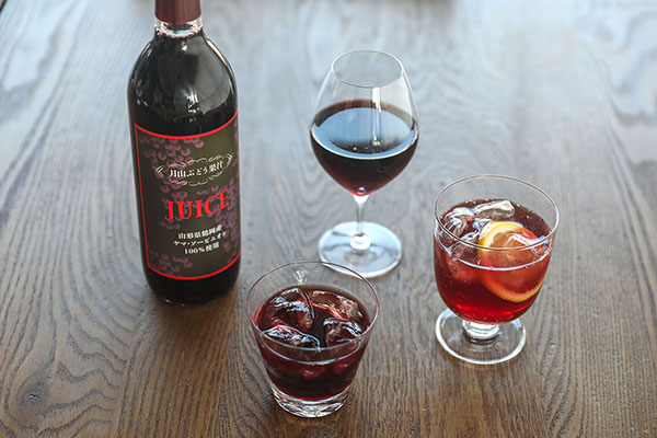 食の都庄内　月山ぶどう果汁100％ジュース　6本セット