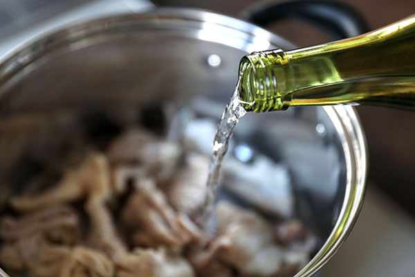 梅川 純米料理酒 500ml×2本 山形産原料 肉料理 魚料理に 調味料【564-007B】 500ml×2本