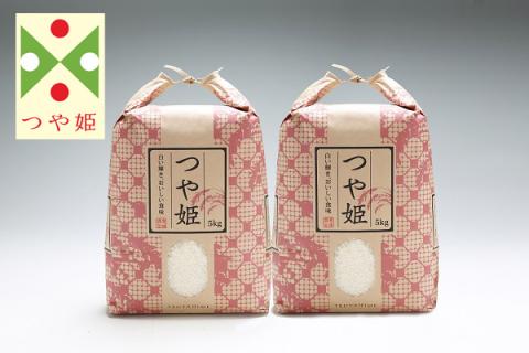渡會さんのうまい米！つや姫 10kg 令和7年産 2025年産 ブランド米 山形県コシヒカリの原点、亀の尾発祥の地 庄内【038-026I】 つや姫 10kg（5kg×2袋）