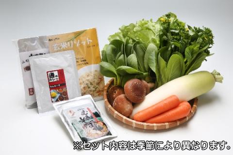 産直直送！季節の野菜と加工品セット【201-013B】