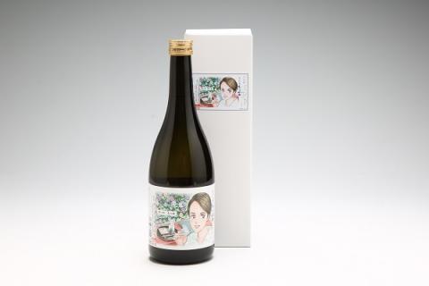 純米吟醸「亀治好日うすにごり」尾瀬あきら先生限定ラベル！