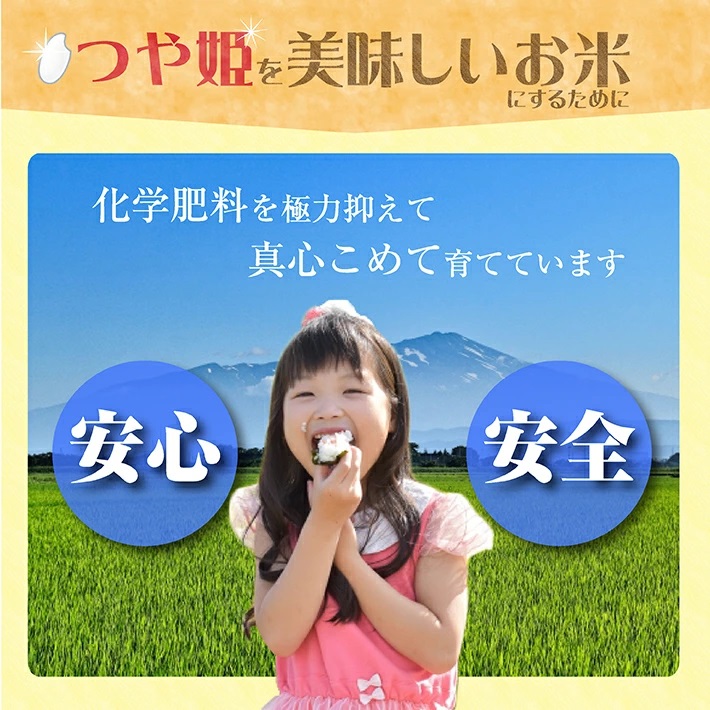 庄内産つや姫5kg（令和7年産米）3月中旬