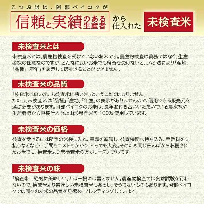 無洗米 こつぶ姫 5kg×1袋 計10kg　6月下旬