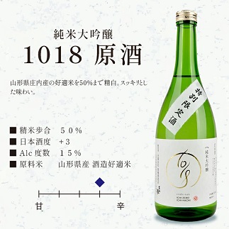 東北泉 大吟醸 芳・純米大吟醸 1018 原酒・純米大吟醸 雪女神　3本セット