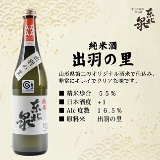 東北泉　おすすめ純米酒セット 720ml×4本