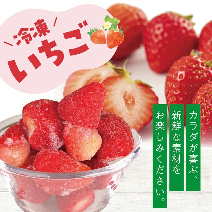 冷凍いちご900g(100g×9袋) 900g(100g×9袋)