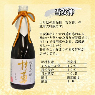 杉勇純米大吟醸飲み比べセット