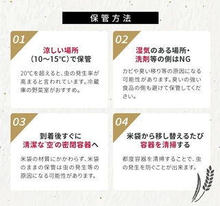  【定期便】庄内産雪若丸5kg×6ヶ月連続(3月～8月)