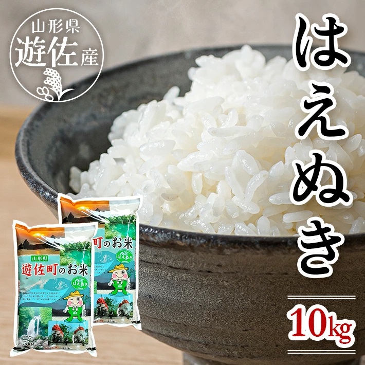 遊佐産はえぬき10kg（令和7年産米）