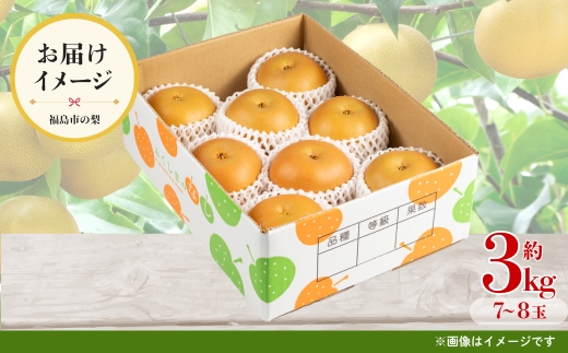 No.1716梨　なし　豊水　約3kg　【2026年発送】